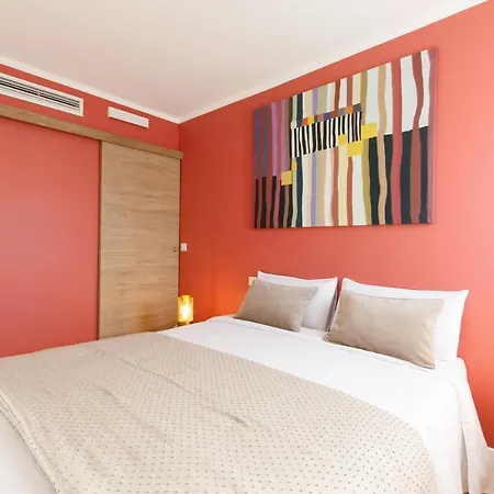 Citybeach Soha- Rue D'antibes - 2 Bdr 2 Bthr 1 Toil - Clim Terrace Parking Elevator Lägenhet