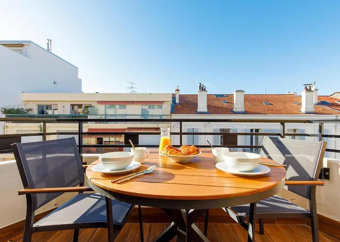 Citybeach Soha- Rue D'antibes - 2 Bdr 2 Bthr 1 Toil - Clim Terrace Parking Elevator 戛纳
