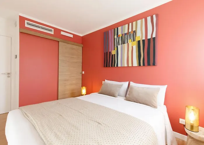 Citybeach Soha- Rue D'antibes - 2 Bdr 2 Bthr 1 Toil - Clim Terrace Parking Elevator Διαμέρισμα