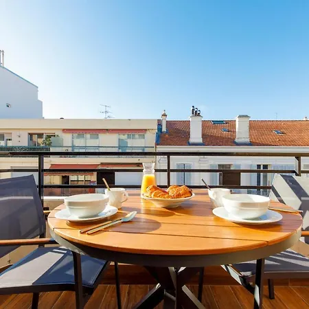 Citybeach Soha- Rue D'antibes - 2 Bdr 2 Bthr 1 Toil - Clim Terrace Parking Elevator קאן