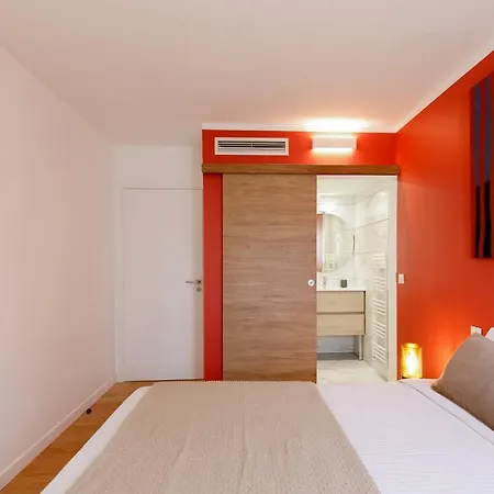 דירה Citybeach Soha- Rue D'antibes - 2 Bdr 2 Bthr 1 Toil - Clim Terrace Parking Elevator *