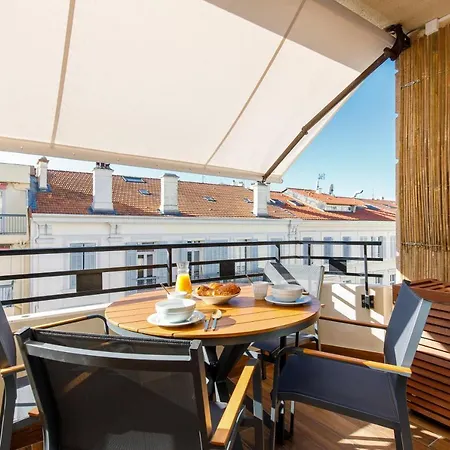 Citybeach Soha- Rue D'antibes - 2 Bdr 2 Bthr 1 Toil - Clim Terrace Parking Elevator * カンヌ